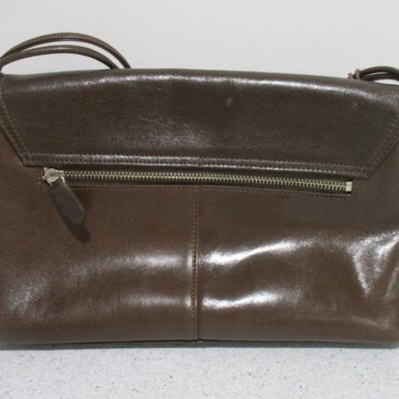 *Monsac Vintage Brown Khaki Front Envelope Flap - Picture 6 of 7